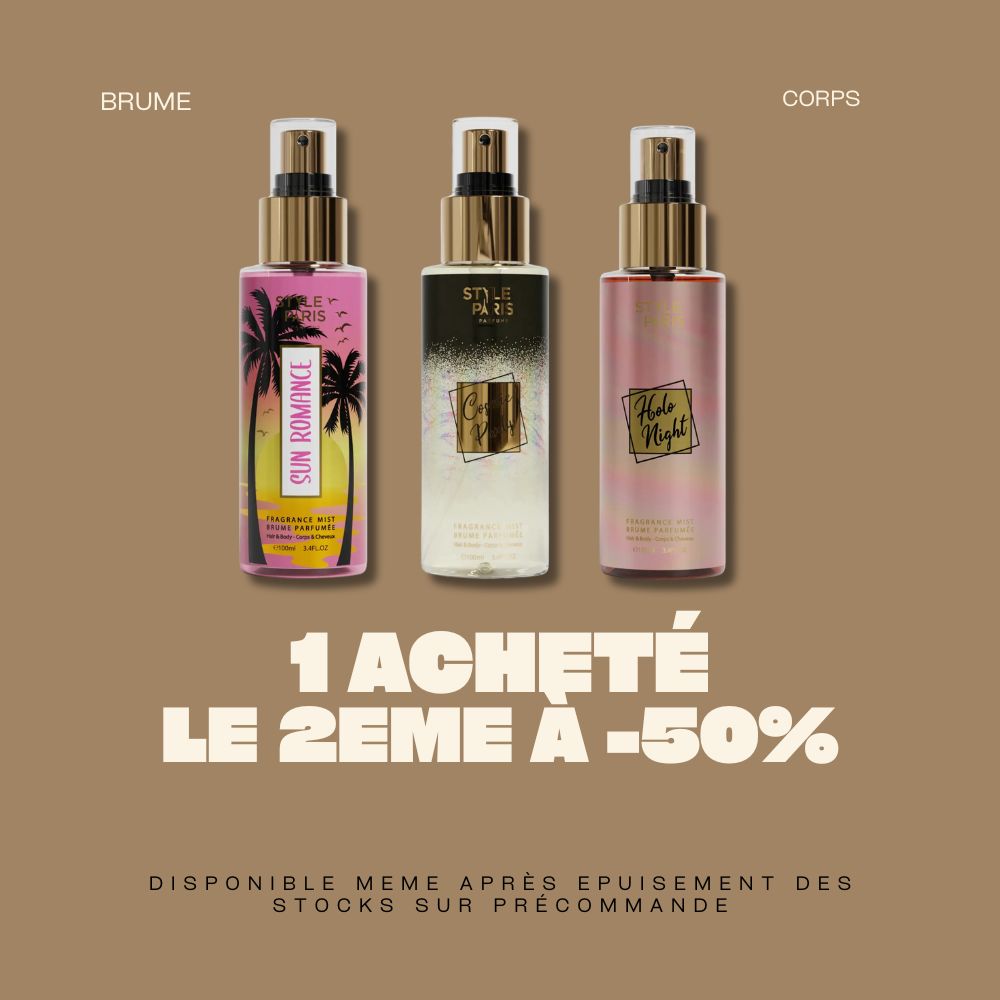 Une brume achetée - une à -50%