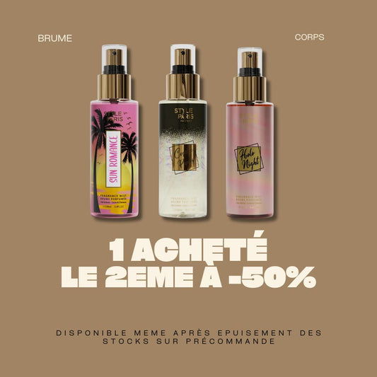 Une brume achetée - une à -50%