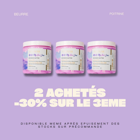 Beurre fouetté poitrine - soin 3 mois