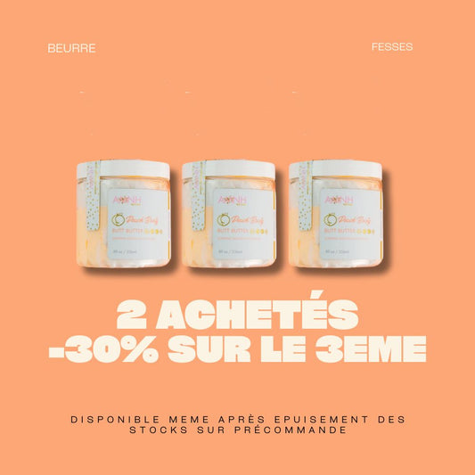 Beurre fouetté fesses - soin 3 mois