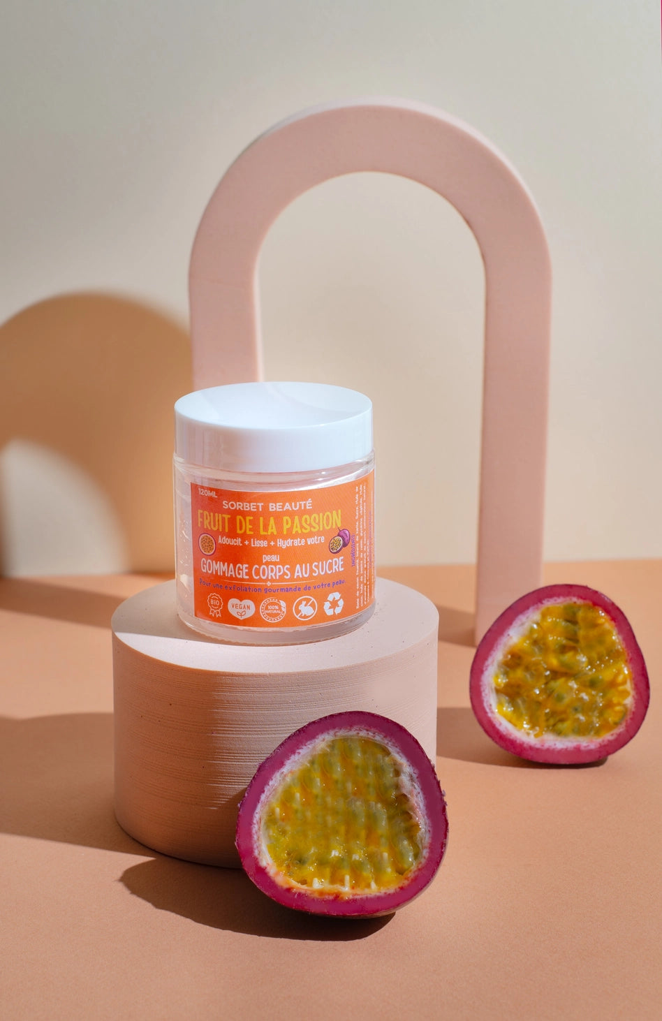 Ton gommage -  Fruit de la passion