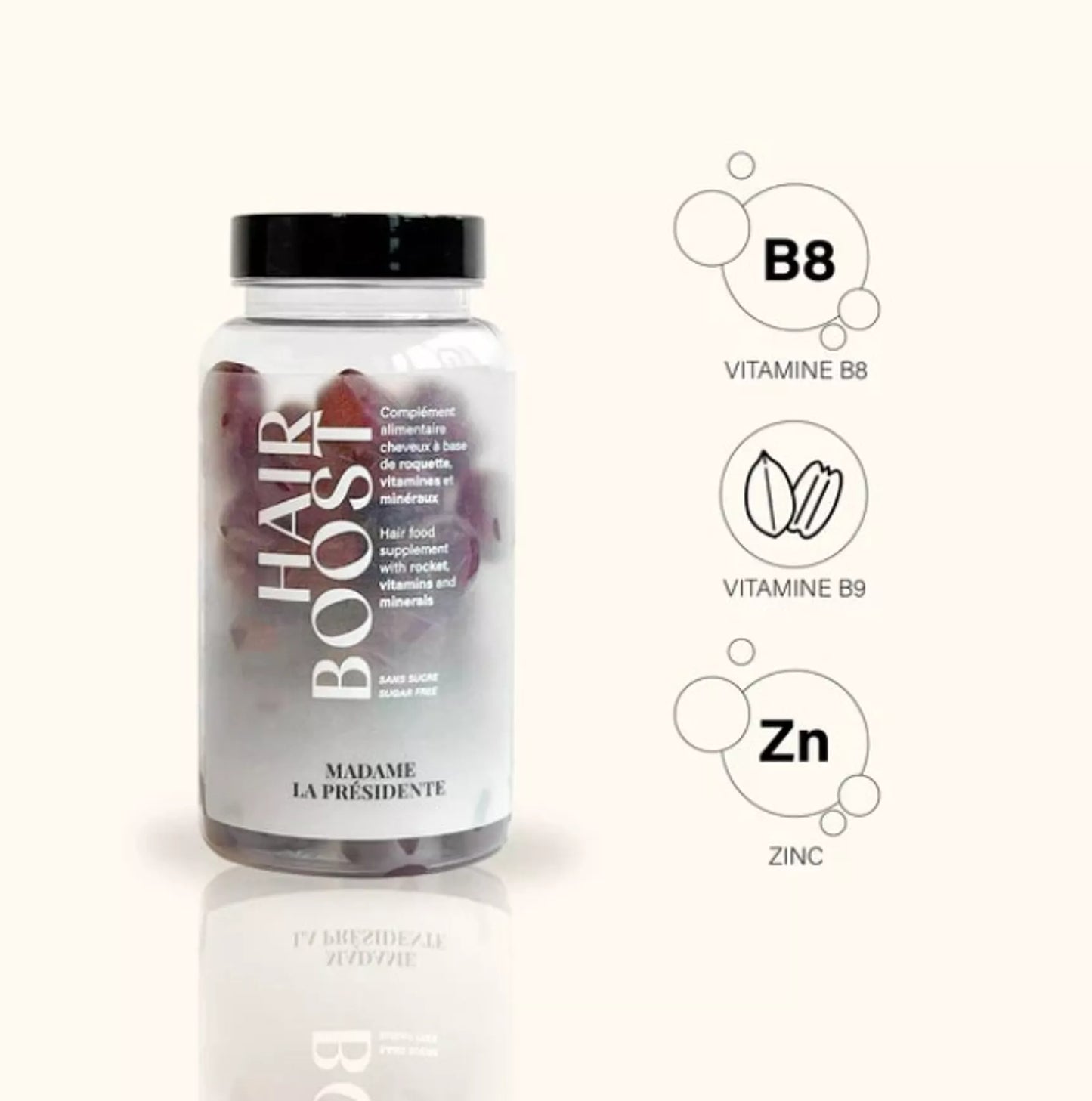 Tes Gummies Vitamine cheveux - Anti-Chute sans sucre